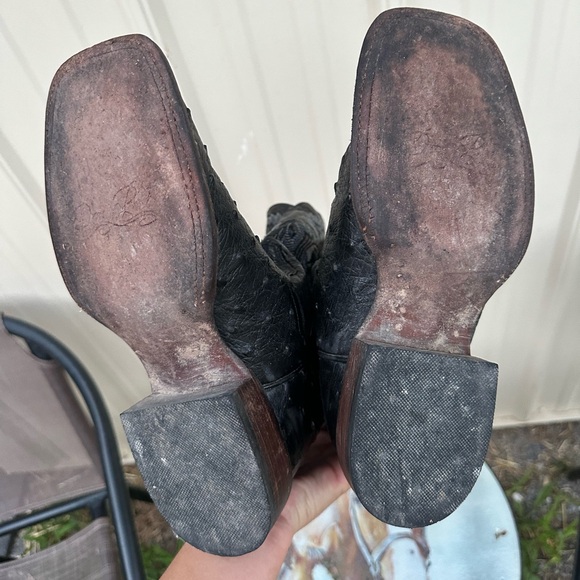 Women’s Dan Post Ostrich Boots - Picture 5 of 7